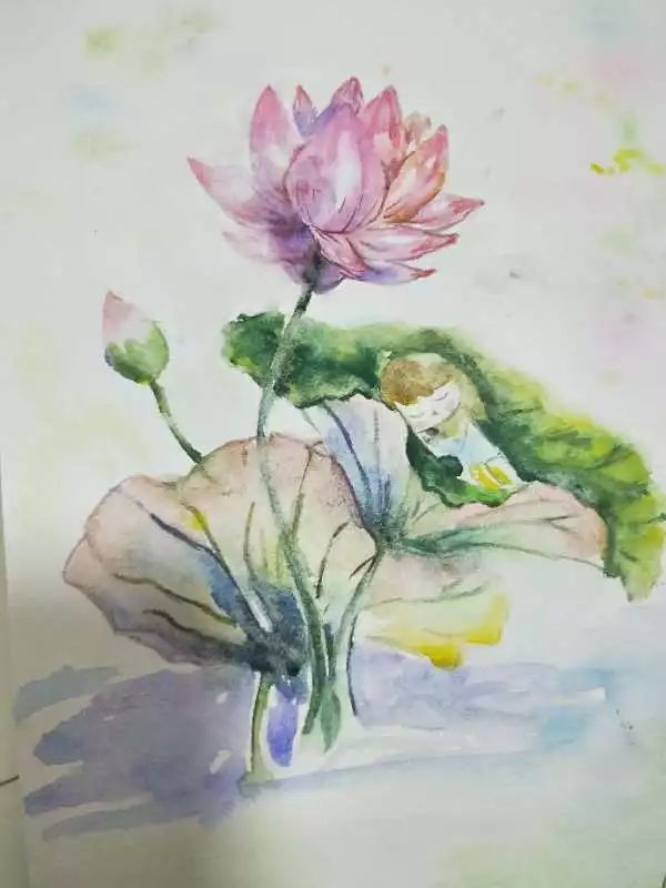 绘画是表达内心想法最纯粹的语言,绘画真的能滋养人的心灵