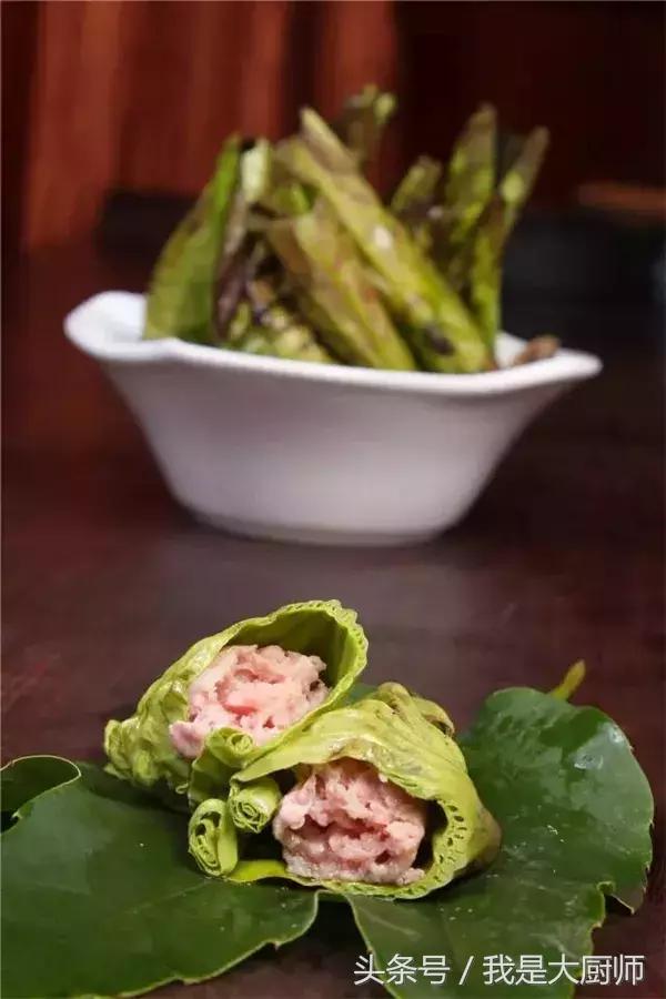 荷叶创意美食,脑洞大开烹饪