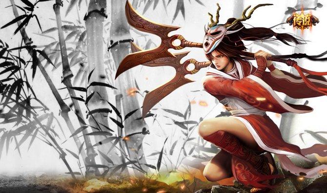 阿卡丽皮肤鬼舞姬,新版阿卡丽腥红之月皮肤展示