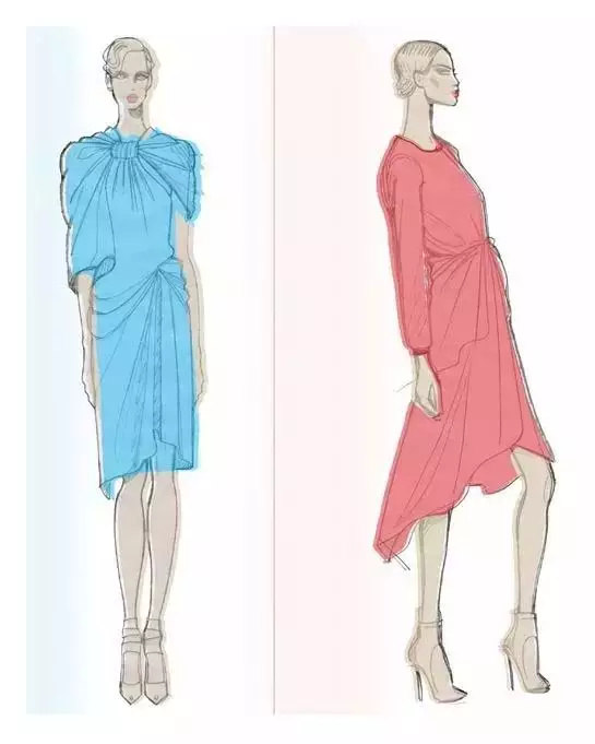服装效果图设计构思,时装效果图与电脑设计的区别