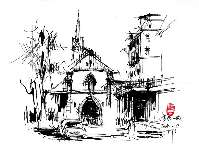 幸福原创画吧画友（7月17日）习作分享