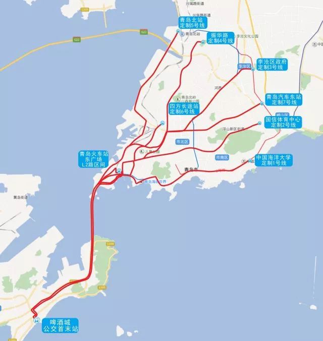 青岛啤酒节交通路线,青岛啤酒节开城攻略路线