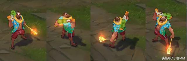 泳池派对女警臻彩皮肤原画,泳池女警炫彩皮肤