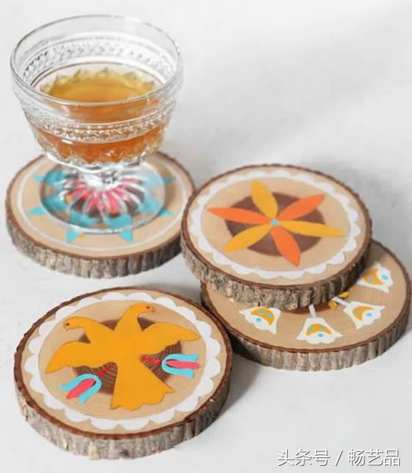 diy手工木块艺术品,手工木板制作小艺术品