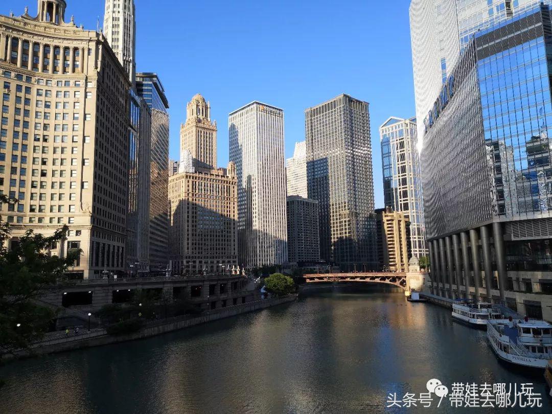 芝加哥清凉一夏,美国芝加哥初冬风景