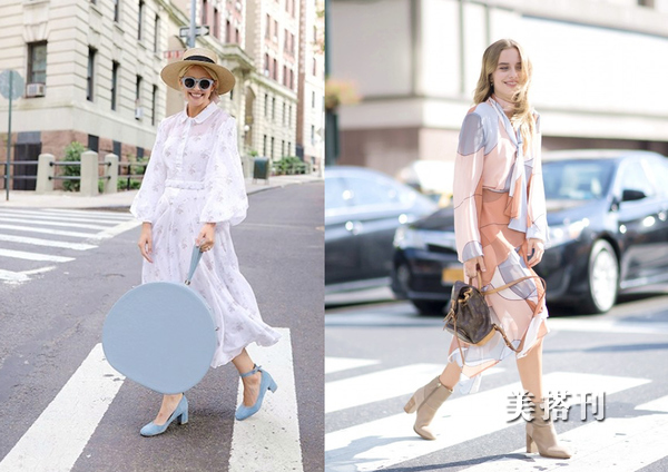 优雅雪纺裙穿搭,仙美雪纺裙穿搭