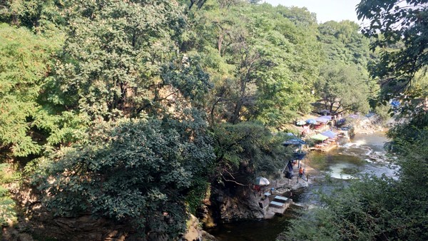 高冠瀑布风景,高冠瀑布游记