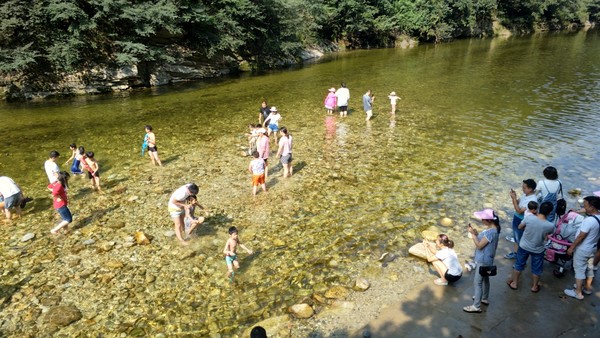 高冠瀑布风景,高冠瀑布游记
