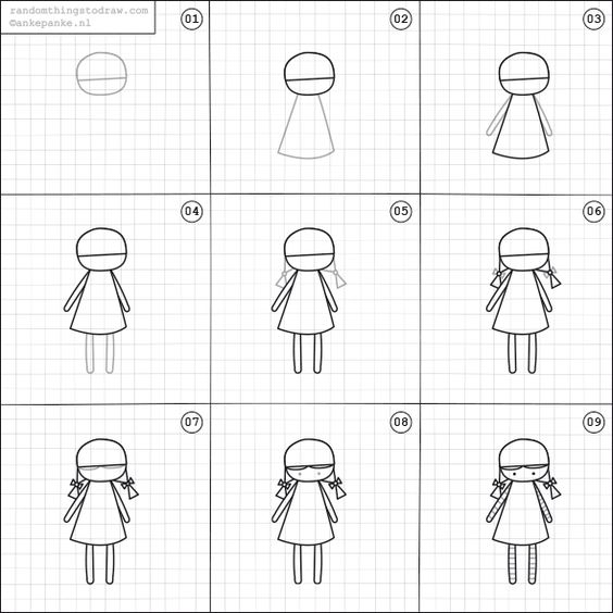 超简单简笔画视频教程,超级详细的简笔画教程