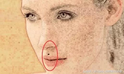 人中好痣和恶痣的图,人有恶痣