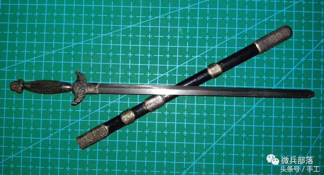 纯手工打造名剑,微型刀剑制作比赛