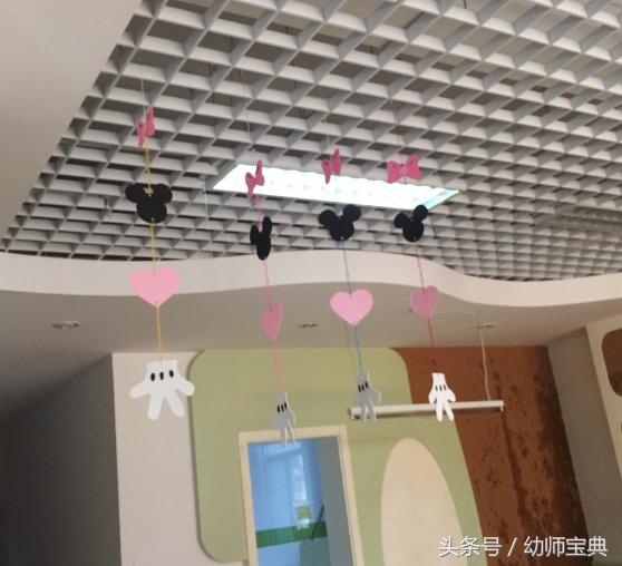 米奇英式风格环创,米奇城堡主题环创