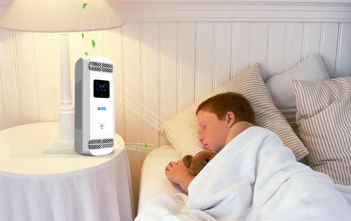 自由呼吸空气净化器,便携式空气净化器效果体验