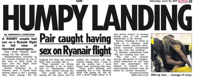 骇人听闻！女乘客当众脱裤，直接在飞机过道上尿尿！男乘客在机上“*飞机打**”！互不认识的乘客机上当众*爱做**做的事……简直刷三观