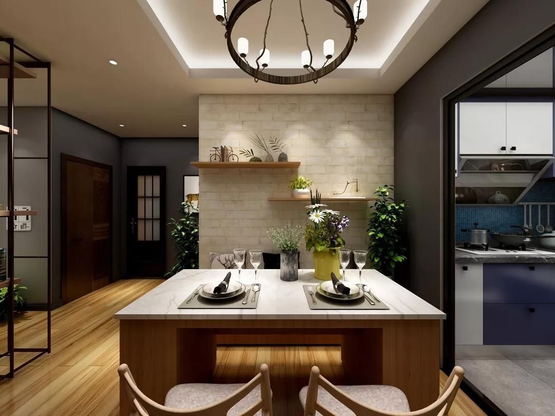 设计师夫妇装的超屌工业风新房，从客厅美到卧室，家变成了摄影棚