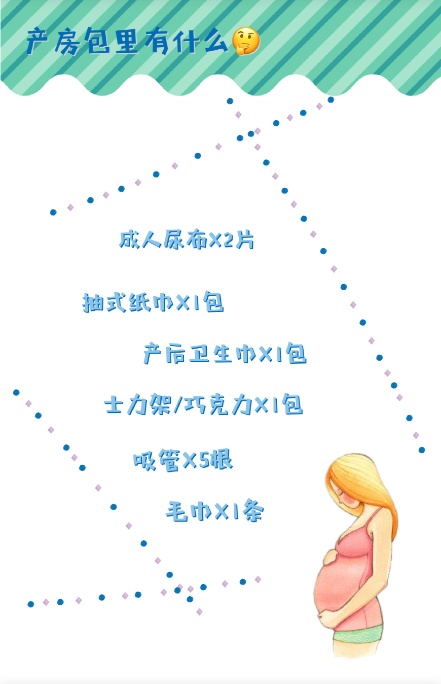 妇幼待产包入院证件,住院待产包里有啥
