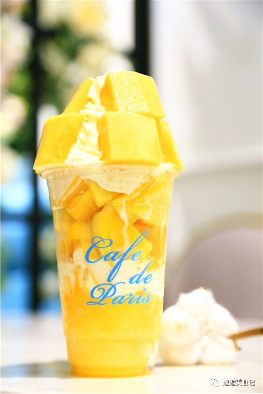 巨型水果杯,韩国街边水果杯