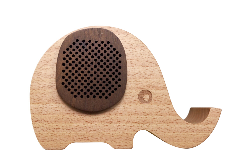 复古纯实木蓝牙音箱,高逼格家用蓝牙音箱