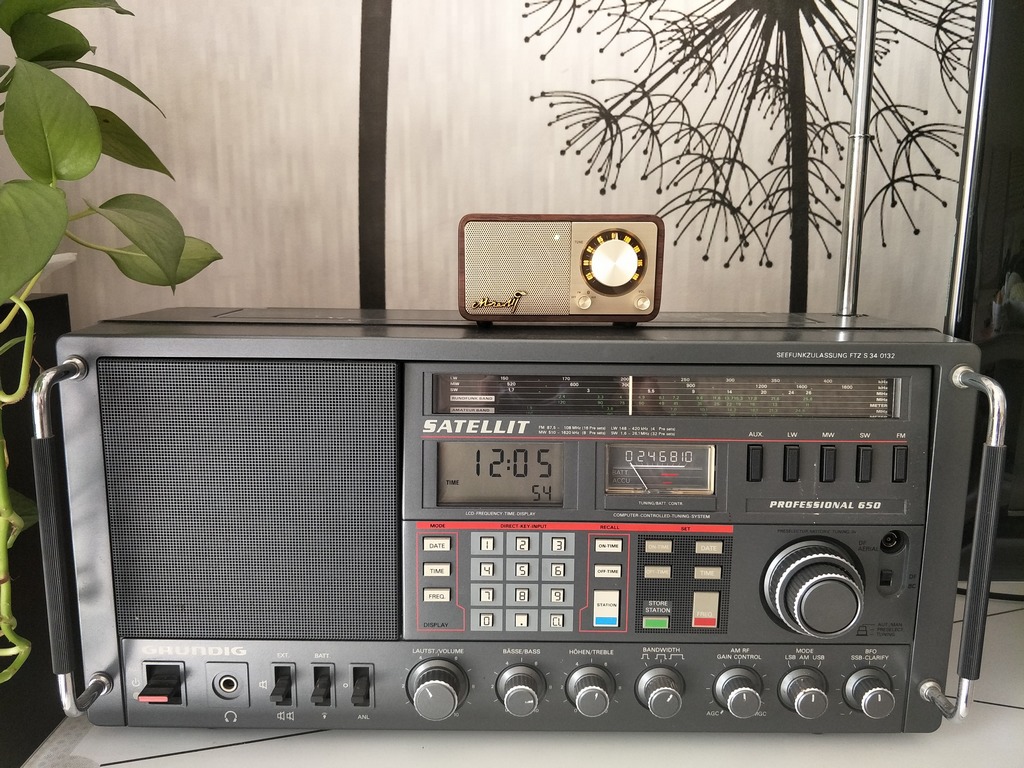 大喇叭收音机手工制作,用一个小喇叭制作简易收音机