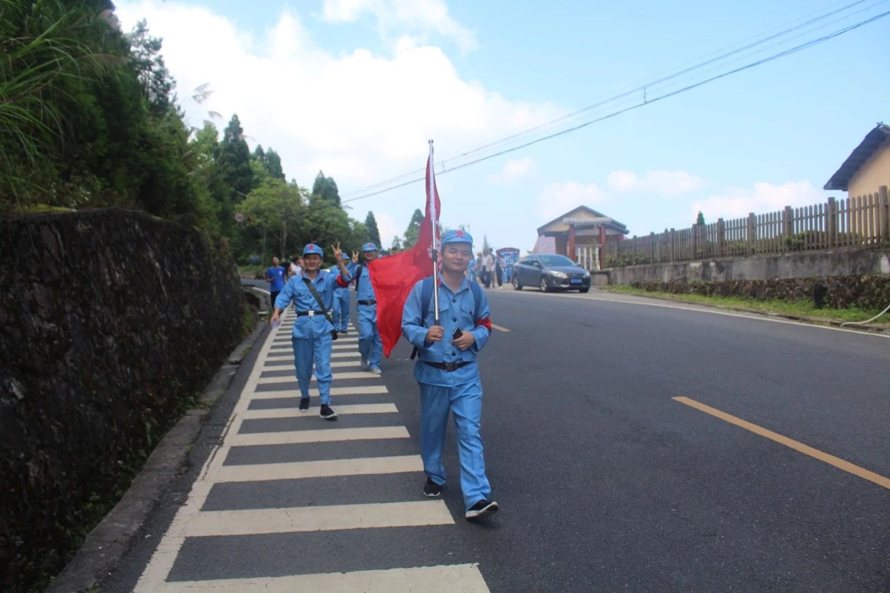 红色文化实践井冈山,华楚万家的公司文化