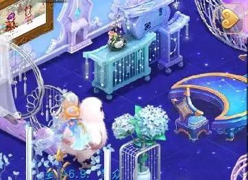 梦幻西游流星装饰,梦幻西游家具墨金曜月效果图