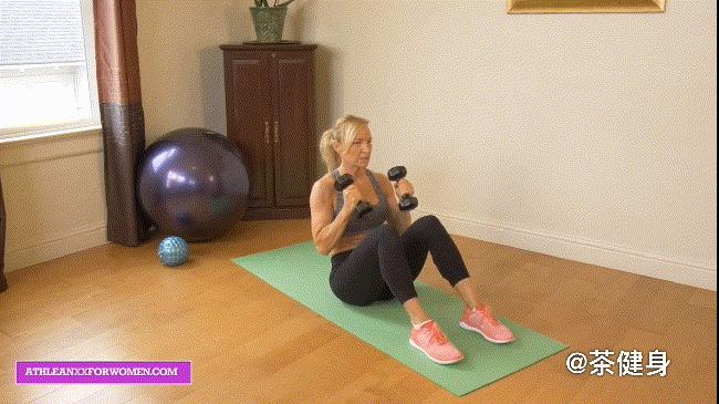 瘦腰臀的减肥动作,陶瓷小蛮腰腰线