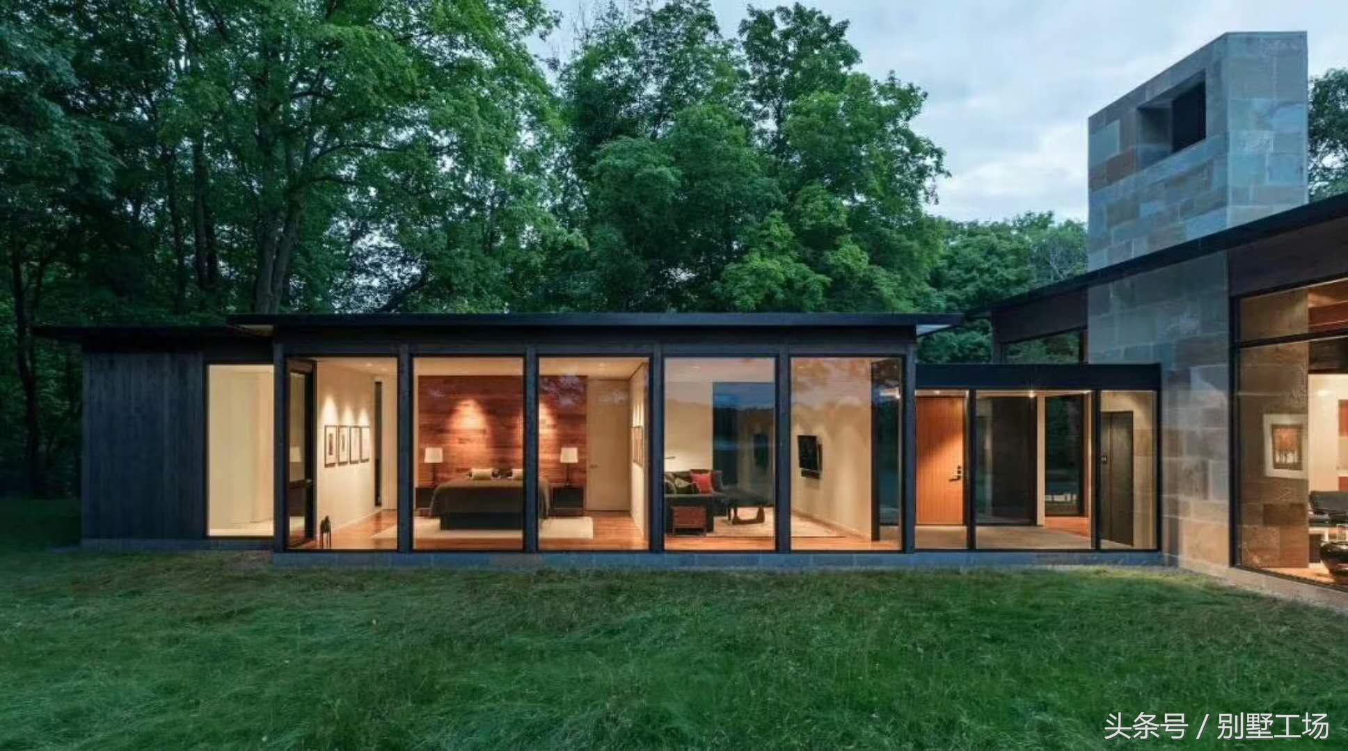 夏天热冬天冷的房子,别墅落地玻璃门窗