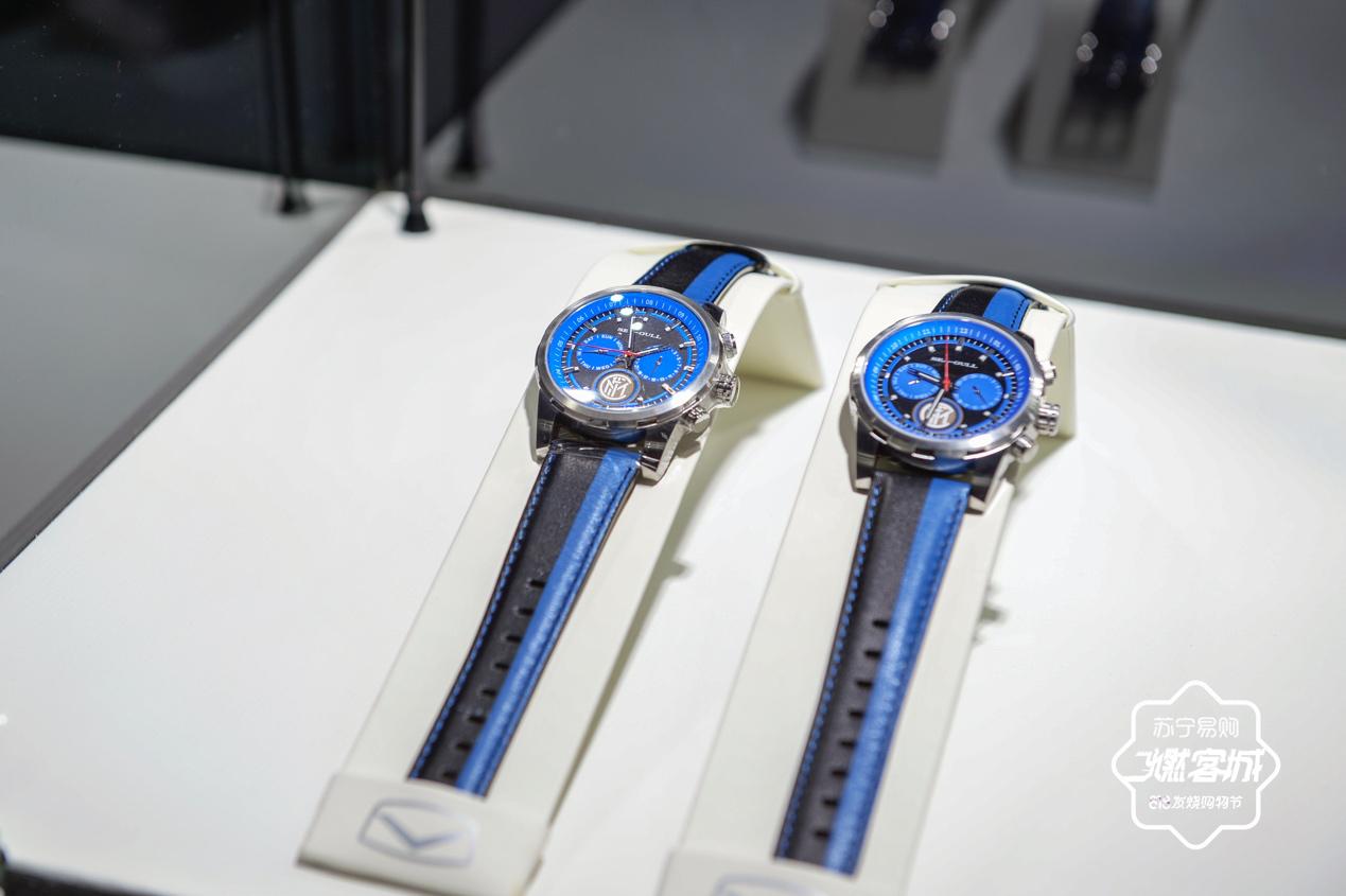 国米110周年专属定制款海鸥腕表曝光苏宁总裁亲自代言