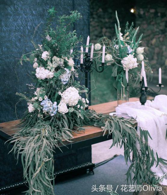 小清新森系户外婚礼布置,农村婚礼现场布置效果图森系