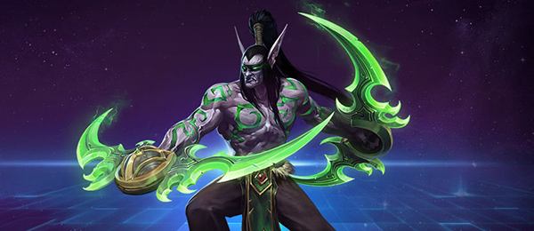 风暴英雄伊利丹20级天赋恶魔形态,风暴英雄伊利丹2018