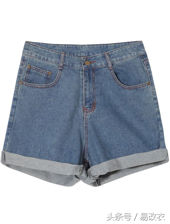 废旧的牛仔裤怎么改短裤,废弃牛仔裤如何变短裤