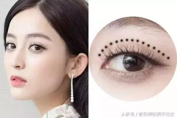 迪丽热巴美瞳线,迪丽热巴彩色美瞳