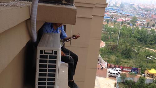 为什么选择海尔中央空调,海尔中央空调一拖一安装