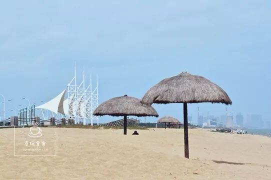 暑期去山东龙口,拍ins风网红大片,看没有游客蔚蓝大海!