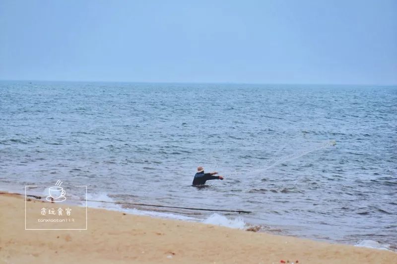 暑期去山东龙口,拍ins风网红大片,看没有游客蔚蓝大海!