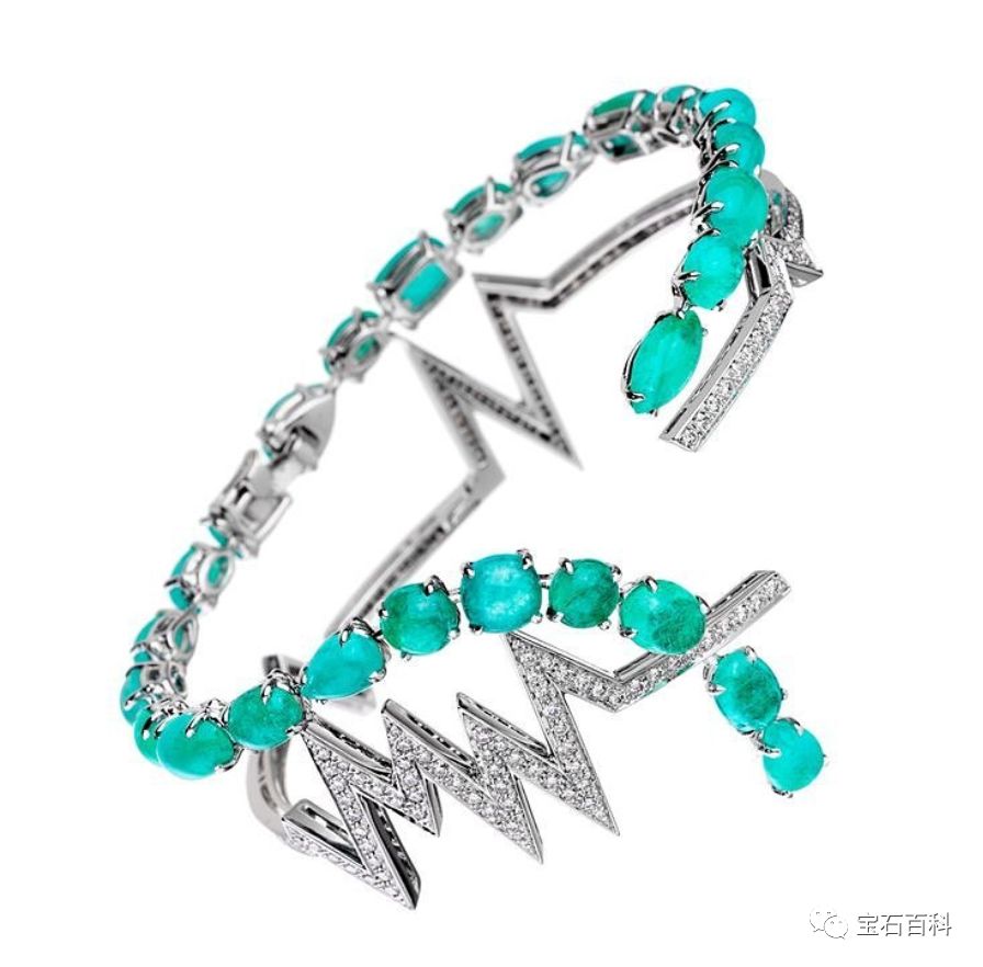 帕拉伊巴碧玺10克拉,帕拉伊巴碧玺猫眼