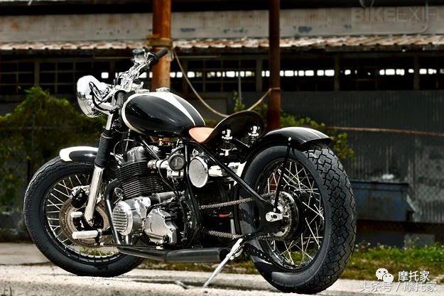 来自佛罗里达的名师坐骑-HONDACB750BOBBER