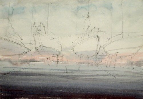 素描基础入门几何体四,最基础的素描绘画