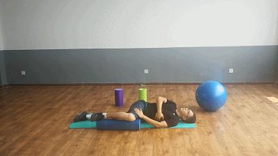 康复脊柱屈伸矫正训练,提高脊柱灵活性康复训练