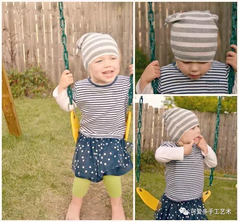 旧衣服妙招变帽子,碎布遮阳帽子的制作方法