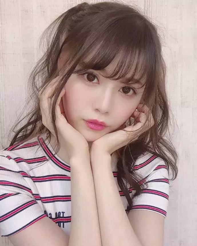 中长发烫发羊毛卷,中长发烫发