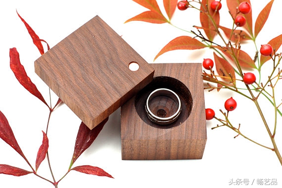 实木首饰收纳盒手工简单款,diy首饰盒收纳盒大容量高档