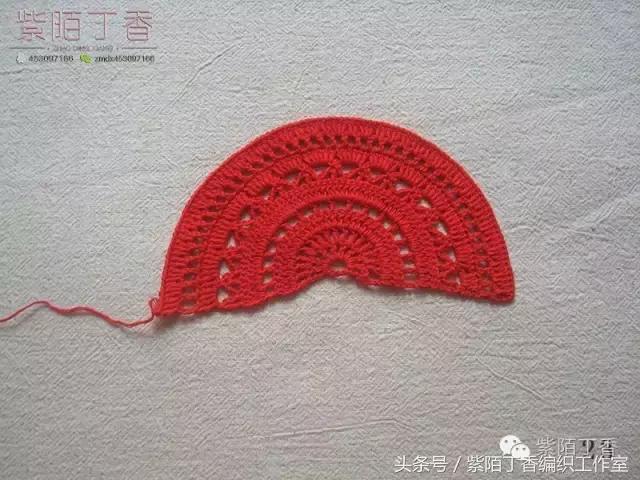 月神披肩紫陌丁香高清图解,紫陌丁香大披肩