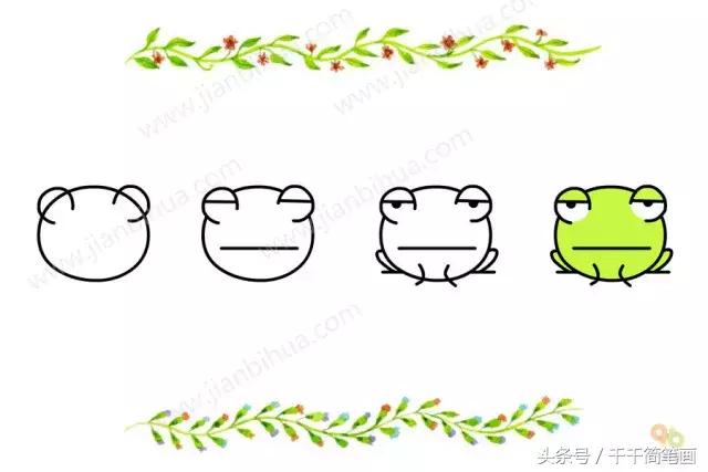 简笔画小动物头像,最简单的简笔画动物头像