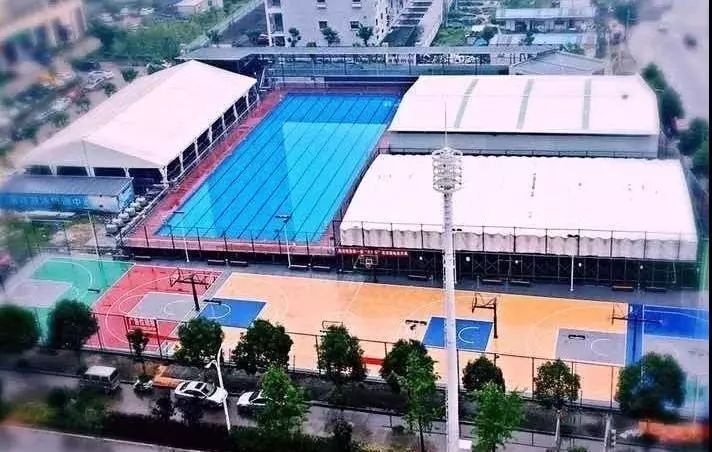 温州有免费的体育公园,温州市市区准备新开的体育篮球馆