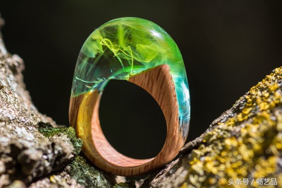 戒指水晶diy,又简单的又漂亮的手工戒指