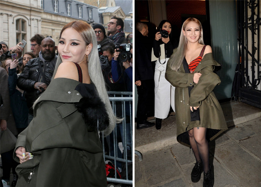 李彩琳红毯,李彩琳超长外套