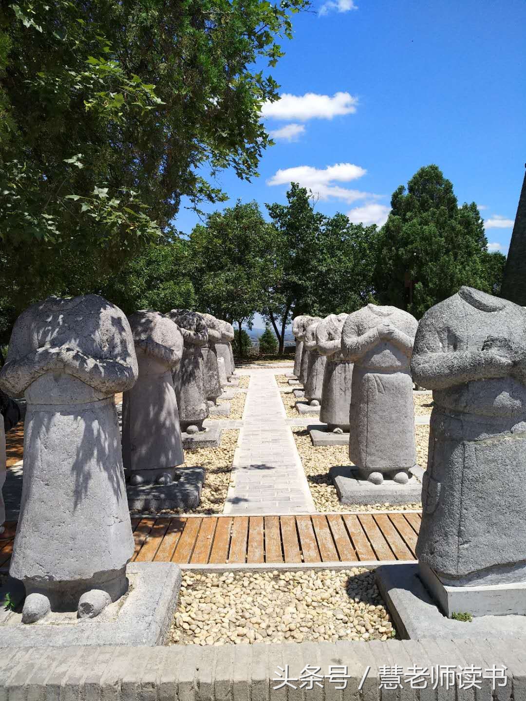 游览乾陵、懿德太子墓、法门寺（陕西行第四天）