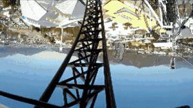 最刺激的过山车游玩,环球最刺激的过山车