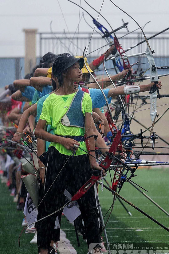 2019广西射箭锦标赛颁奖仪式,2017年广西射箭锦标赛